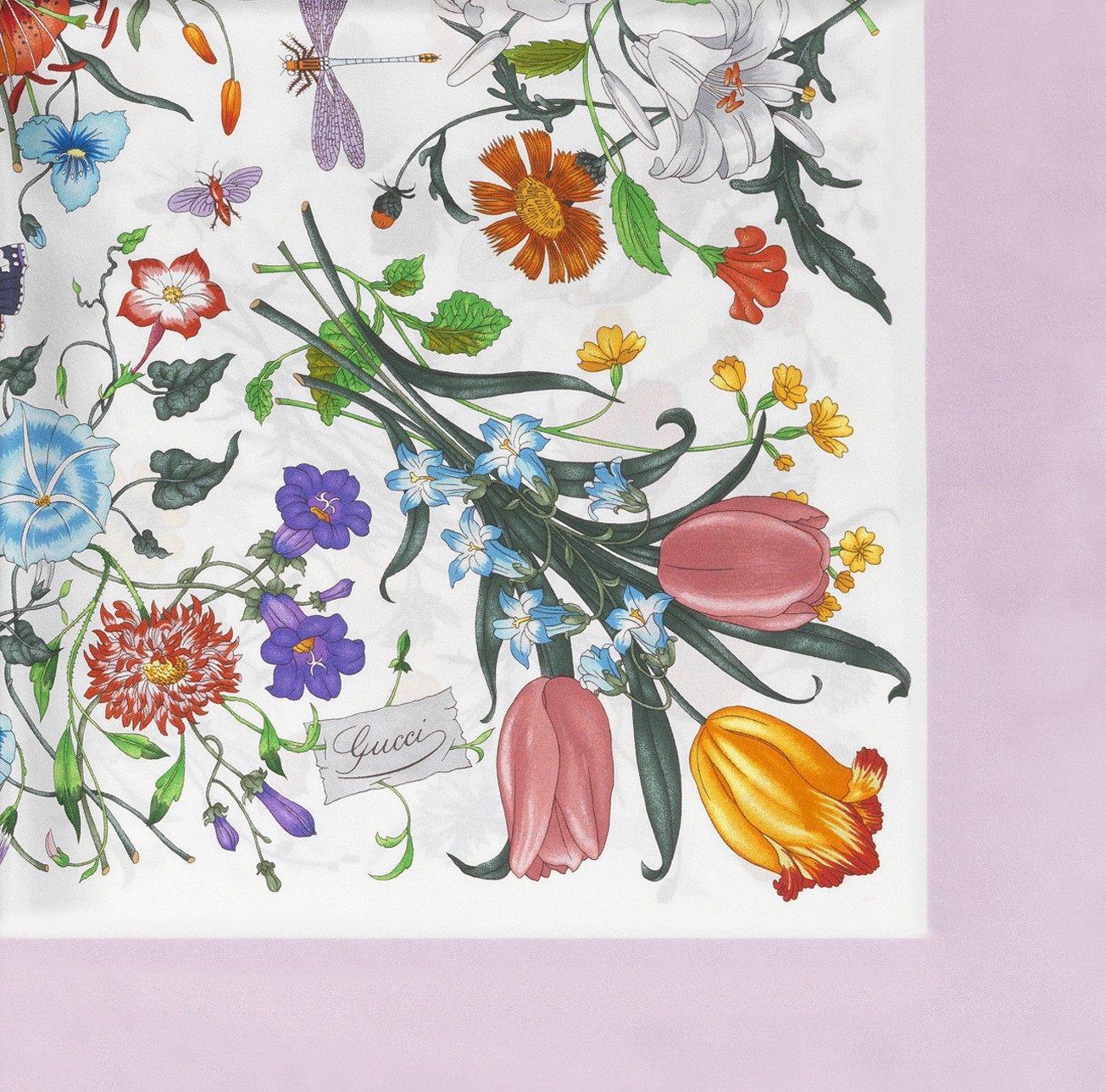 gucci flora scarf